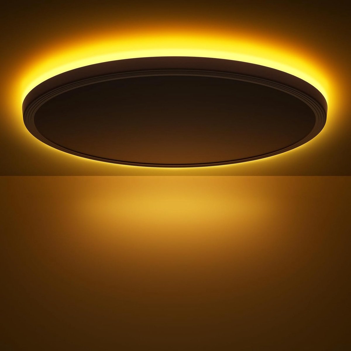 Plafondlamp dimbaar 24 W - led-plafondlamp met afstandsbediening - warm licht - ideaal voor slaapkamer - ShopVlot