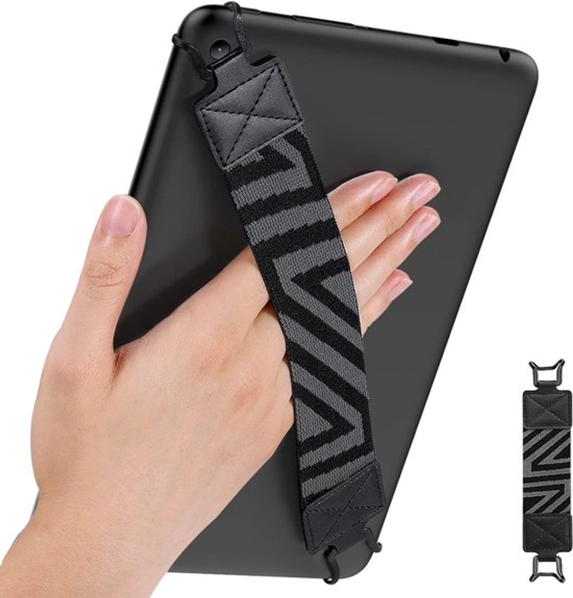 Veilige Handstrap voor 9-11 Inch Tablets, Universele Grip voor iPad, Kindle en Samsung, Lichtgewicht en Verstelbaar