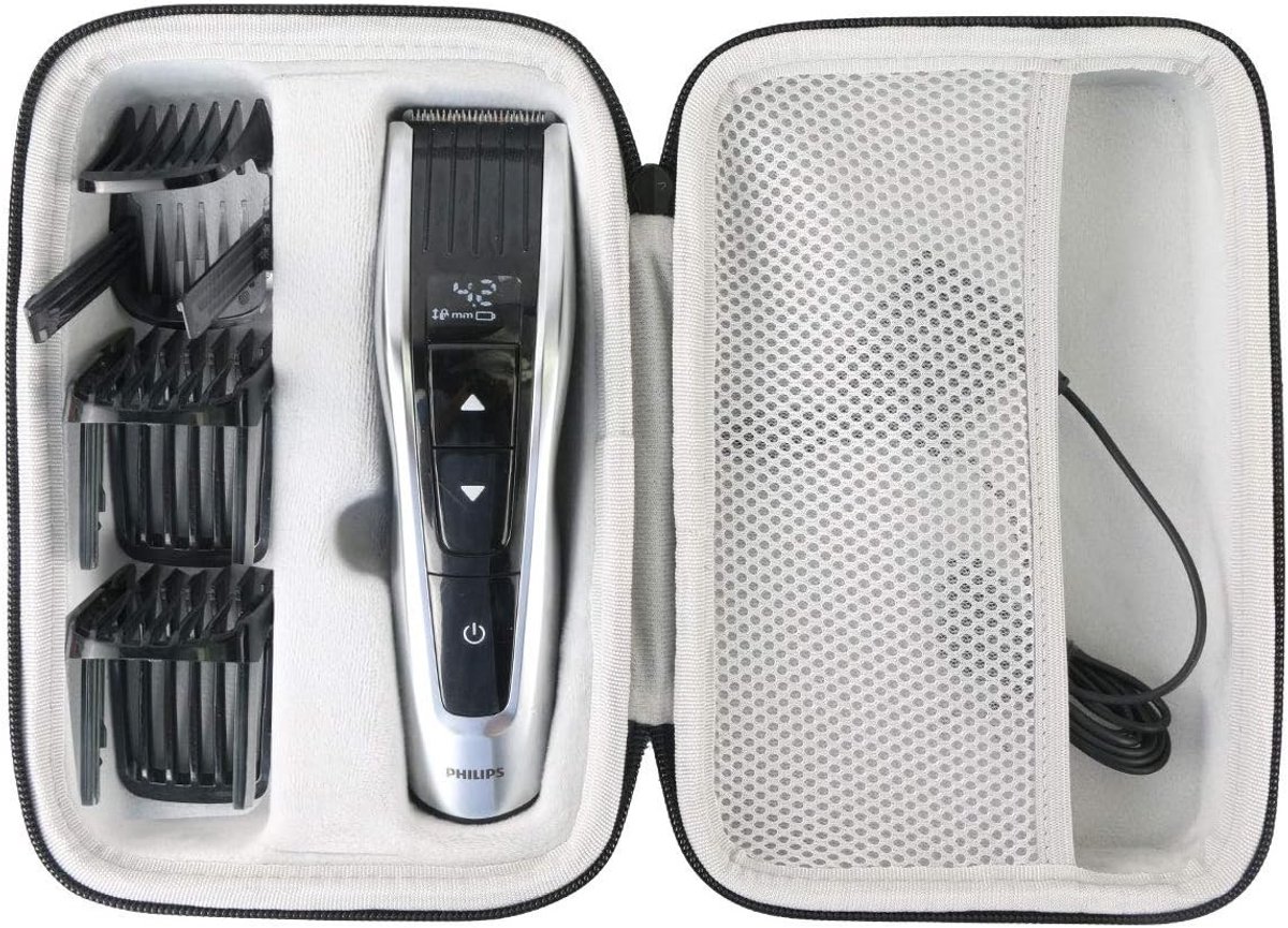Duurzame hard case voor Philips tondeuse HC7460/15, HC7452 en andere modellen - Bescherming en opbergruimte
