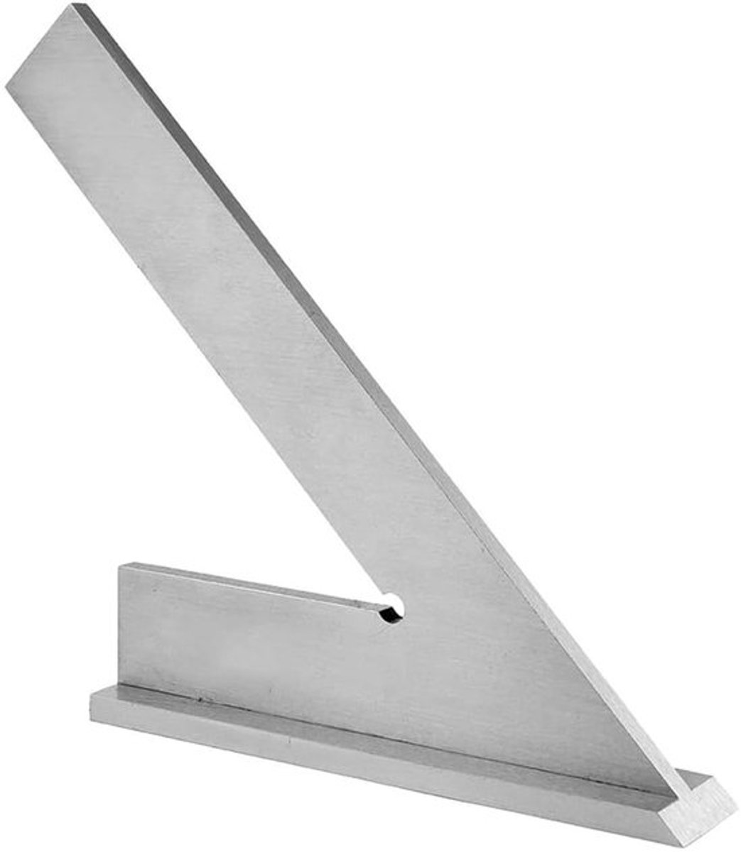 Professionele 45 Graden Hoekliniaal, 150x100mm DIN 875/2, Precisie Miter Vierkant voor Ingenieurs en Machinisten