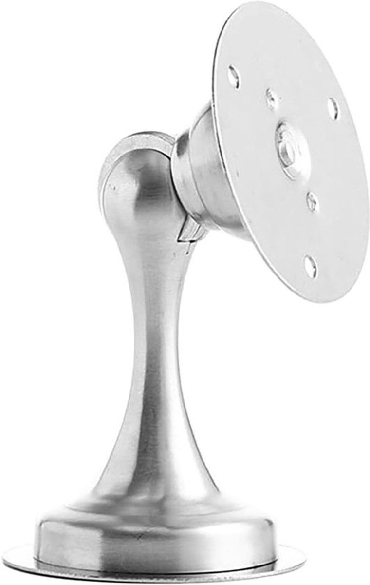 Stijlvolle RVS Magnetische Deurstopper Set van 2 voor Binnen en Buiten, Ideaal voor Muren en Vloeren
