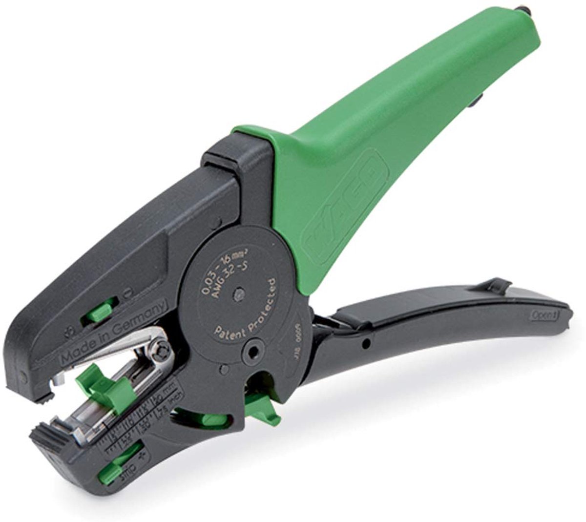 SnelShoppen - Striptang Quickstrip Vario 206-1125 voor 0,03 mm² - 16 mm², snel en nauwkeurig strippen van fijn- en massieve geleiders, ideaal voor ele
