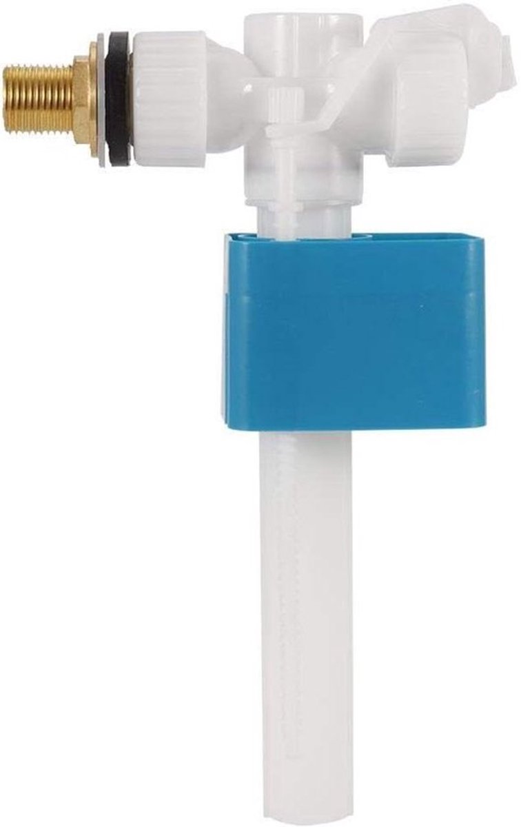 Pro Side Entry Inlaatklep 1/2 Inch - Messing Schacht Vervanging Voor Toilet Stortbak - Eenvoudig te Installeren