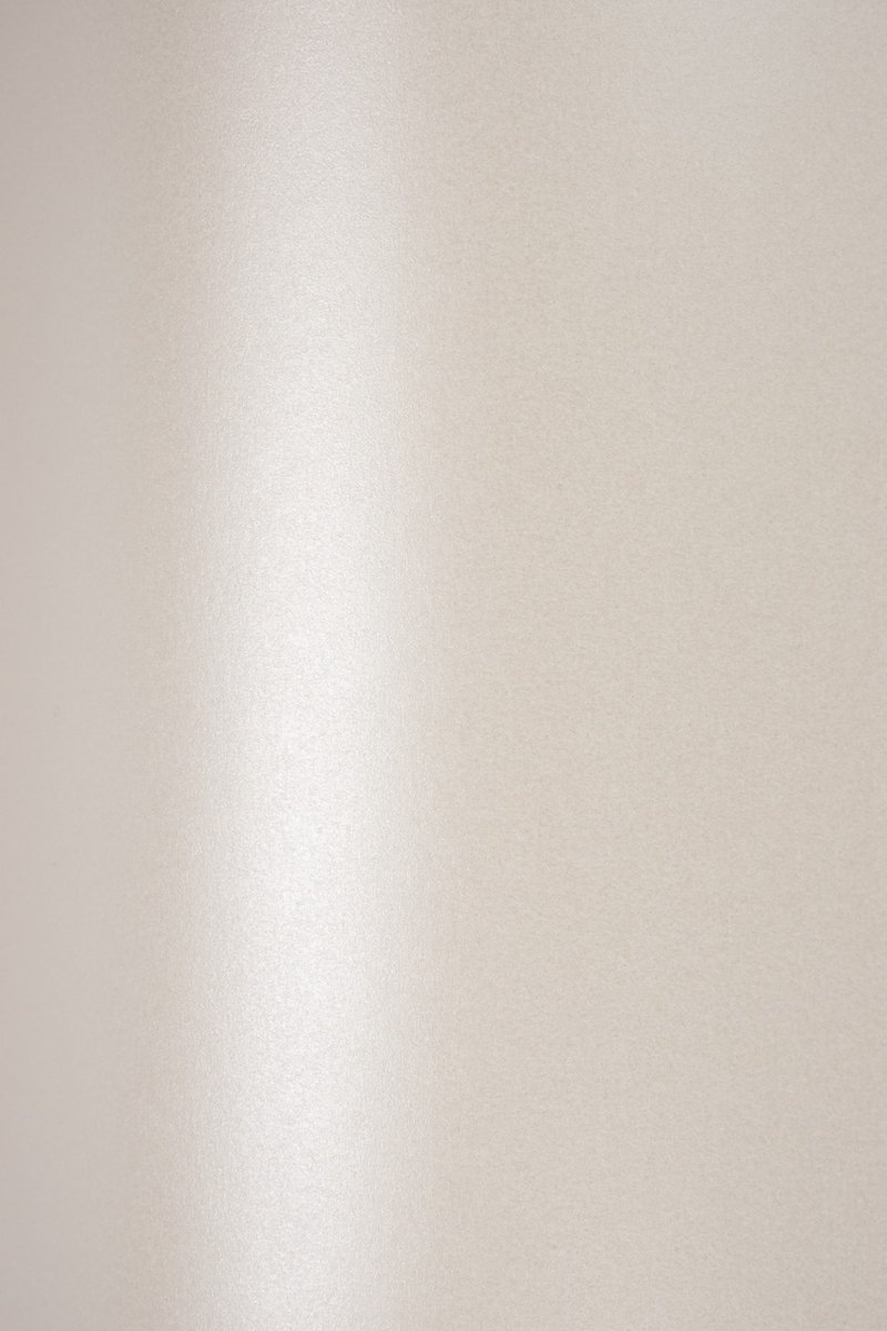 Netuno - ecru metallic papier A4 - 21 x 29,7 cm - 10 vellen - 230 gram - Sirio Pearl Oyster Shell - karton