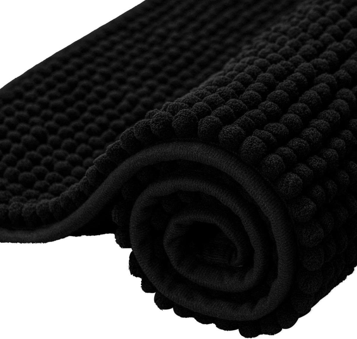 SnelShoppen - Chenille Badkamertapijt 40,6x61 cm - Zachte Pluche Badmat - Waterabsorberend - Sneldrogend en Machinewasbaar - Ideaal voor Badkamer en D