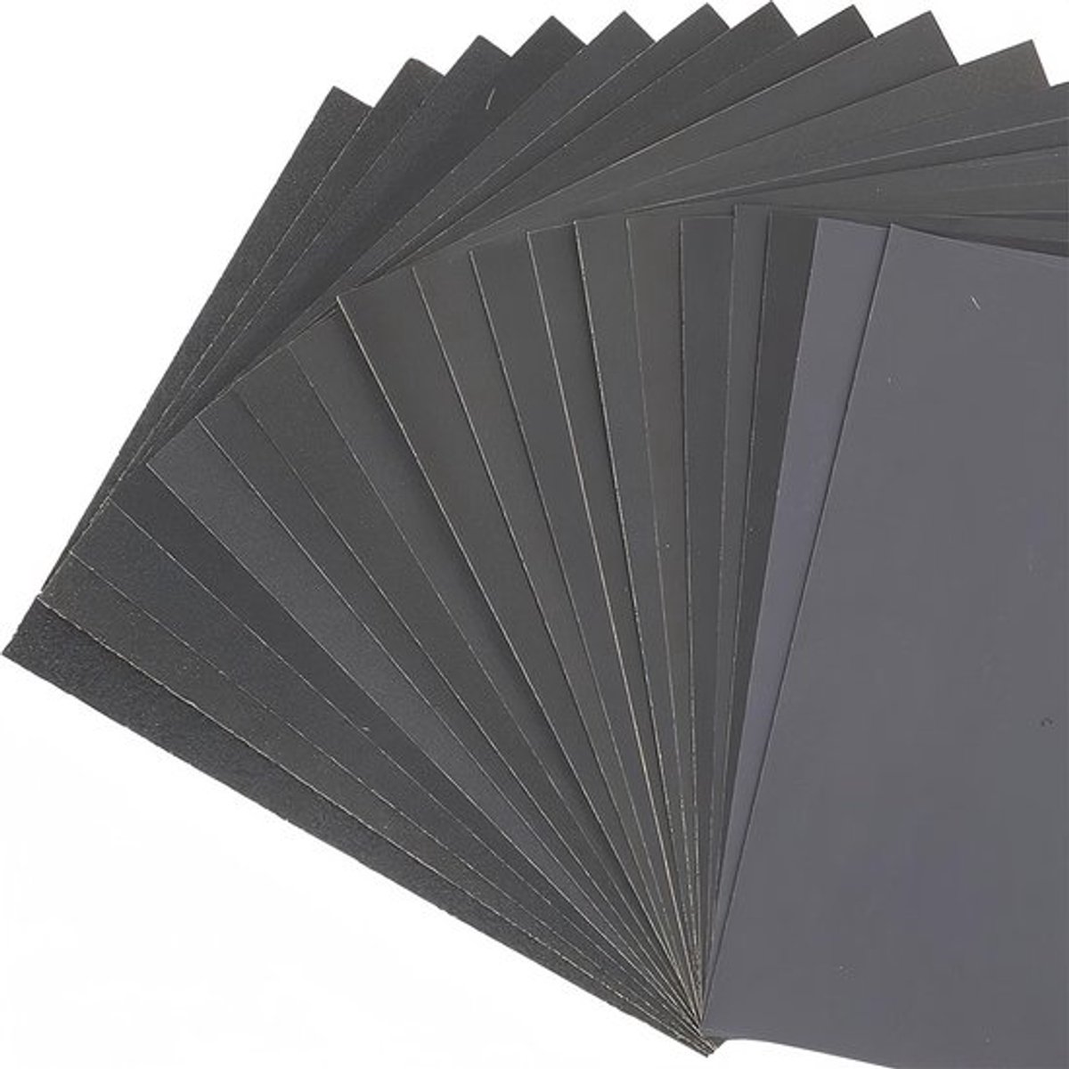 Schuurpapier 230 x 280mm - Waterdicht schuurpapier - 10 stuks - Zwart - Nat en droog gebruik - Geschikt voor polijsten en schuren