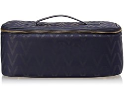 SnelShoppen - Blauw 6bd-punch Heren Rugzak voor Dames, One Size, Ideaal voor School, Sport, Dagelijks Gebruik, Stevig en Ruim, Modieus Design