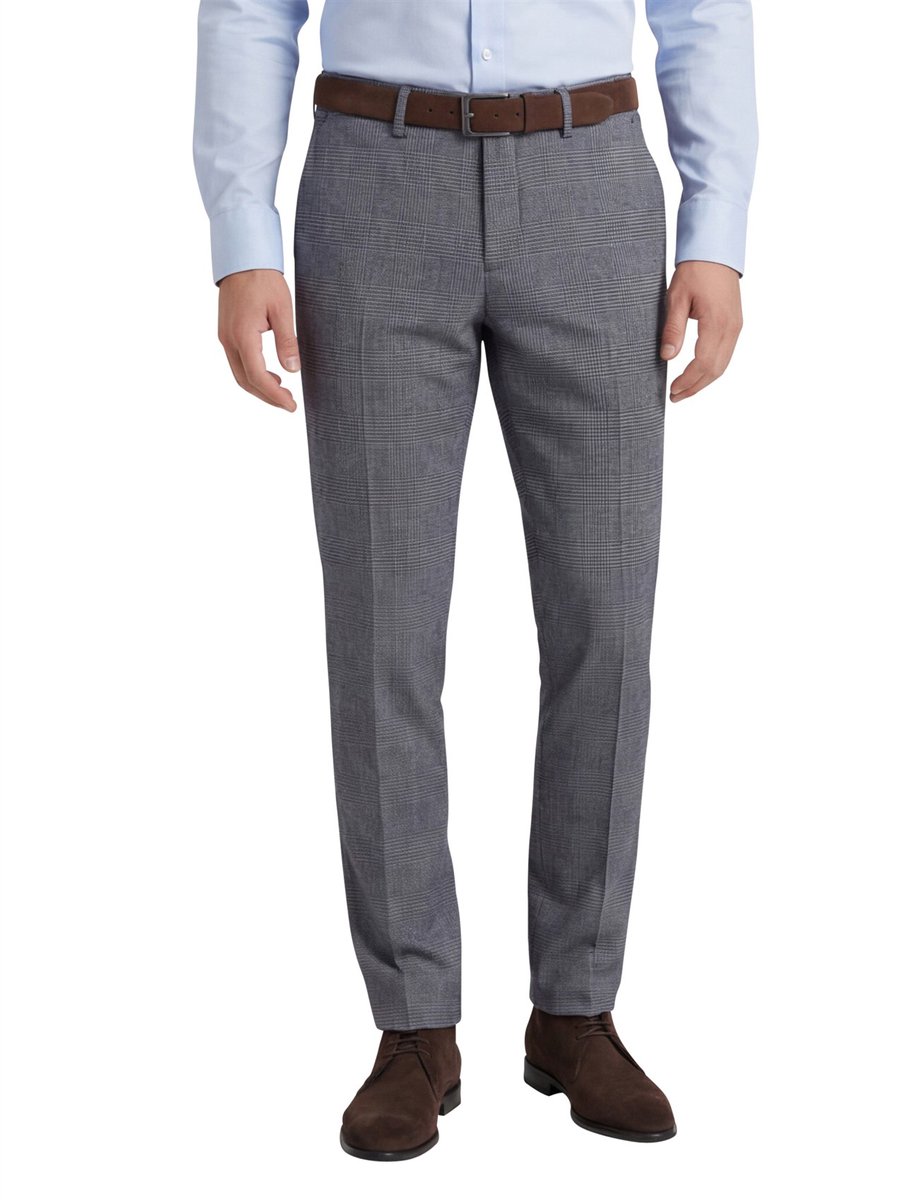 Gardeur katoenen broek blauw