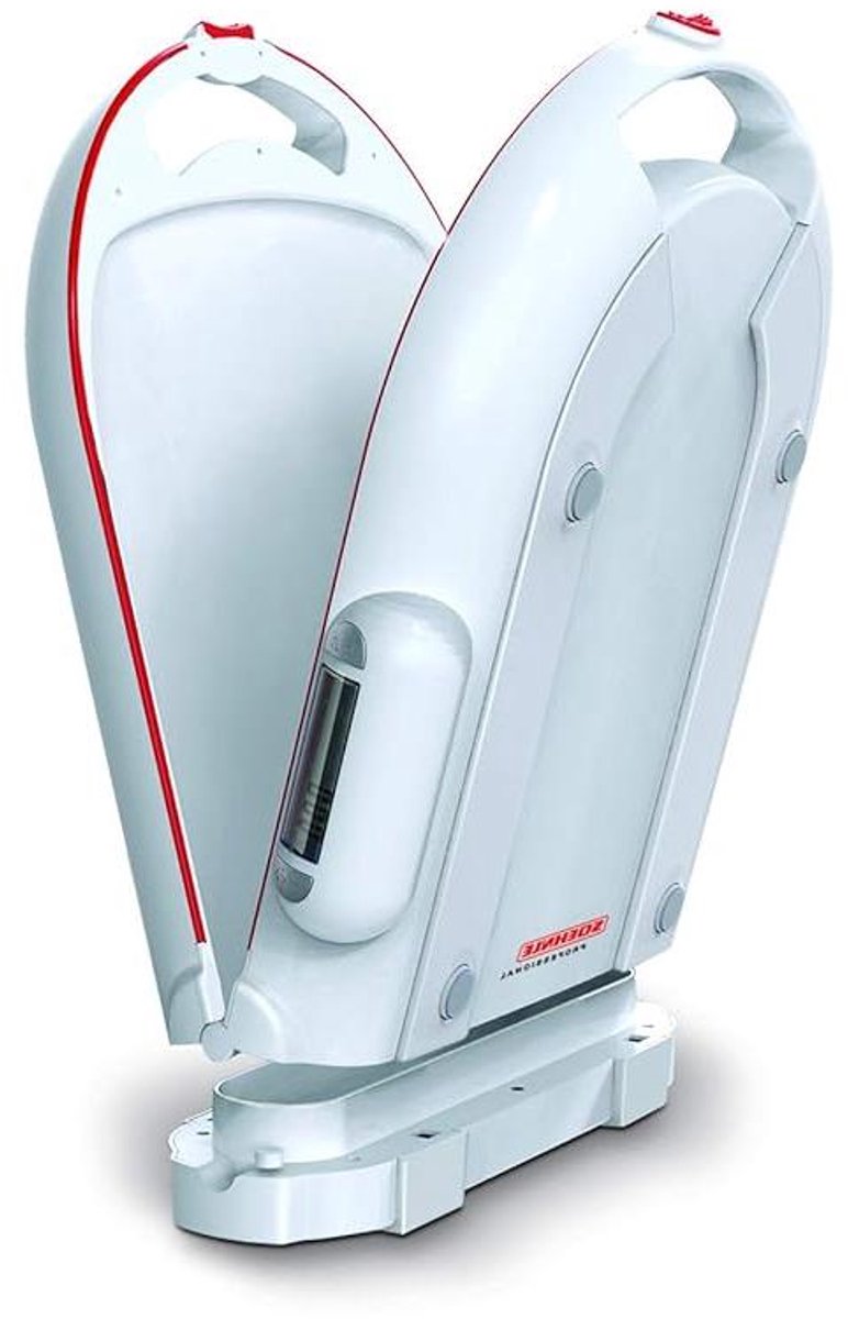 Babyweegschaal - Opvouwbare weger - Baby wegen - Gepatenteerd klapmechanisme - Max 15kg - Wit