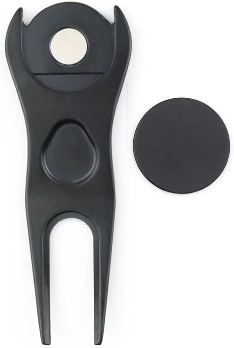 Zinc Legering Golf Divot Reparatietool met Balmarker en Accessoires voor Golfspelers - Ideaal voor Onderhoud van Golfbanen en Verbetering van Speelervaring