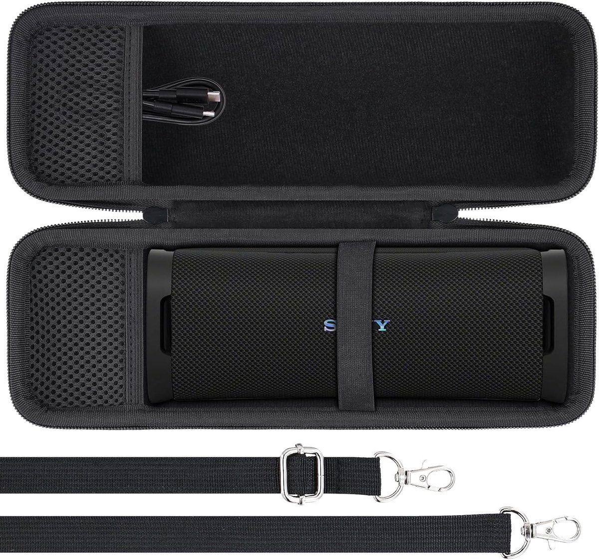 Duurzame Hard Protective Case voor Sony ULT FIELD 1 Draadloze Bluetooth Luidspreker – Bescherming, Schokbestendig, Reisaccessoire