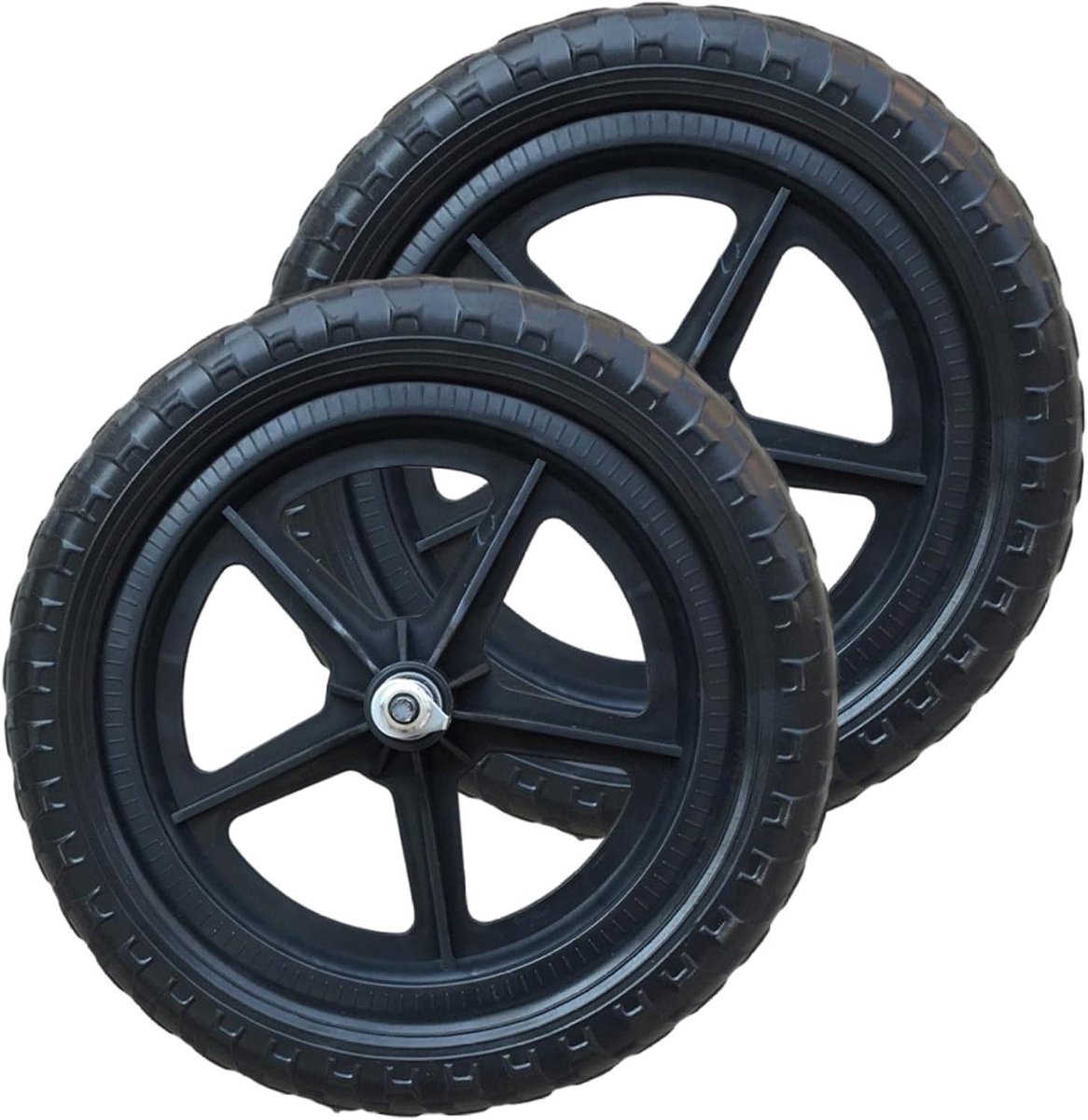 Loopfiets Wielen Kinderfiets Onderdelen Balans Verbeteren Lichtgewicht Duurzaam 11 Inch Zwart