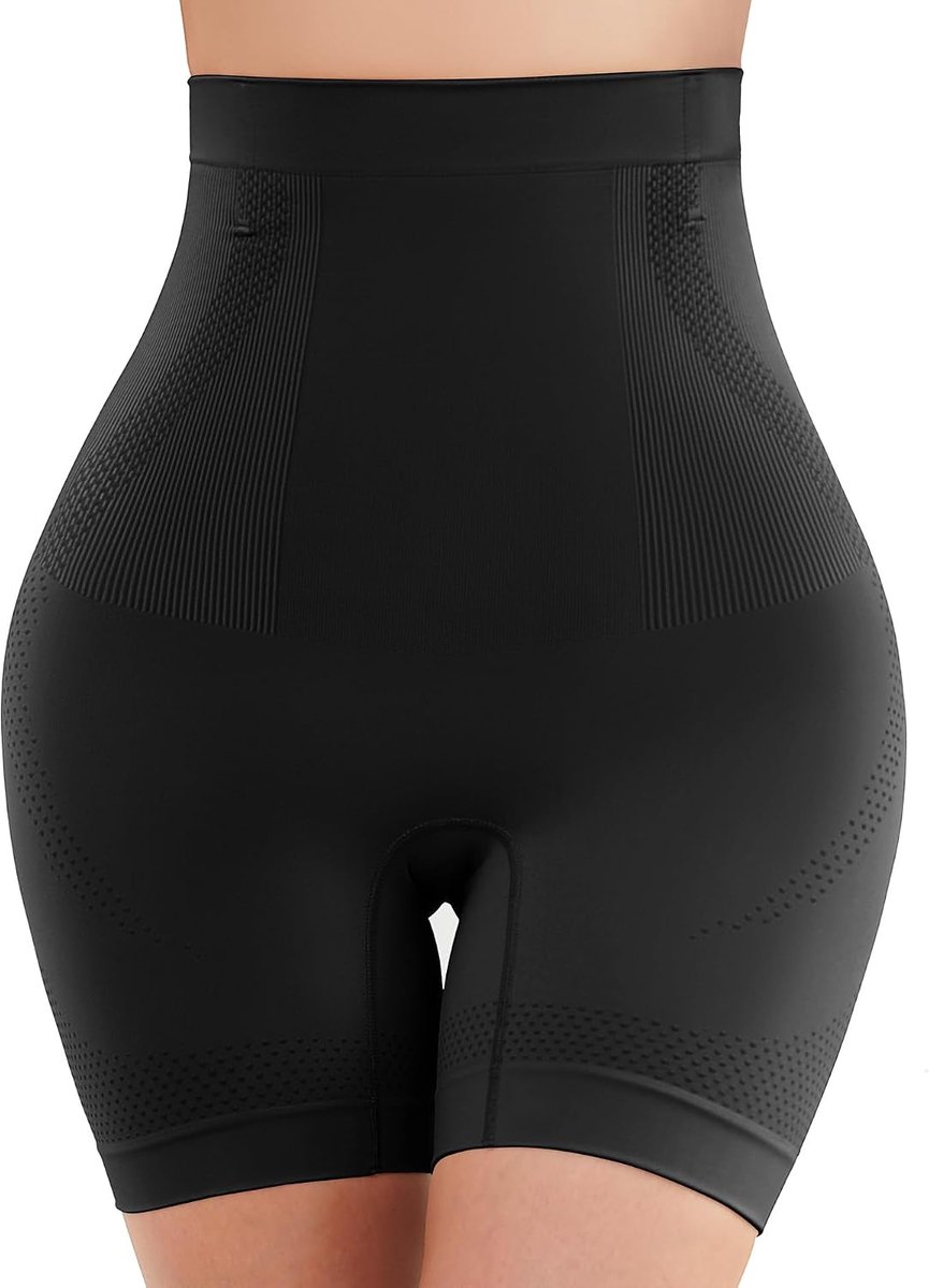 Corrigerende onderbroek voor dames, hoge taille, buikweg, shapewear, korsetbroek met benen, shaping onderbroek, sterk vormend, korsetbroek, naadloos