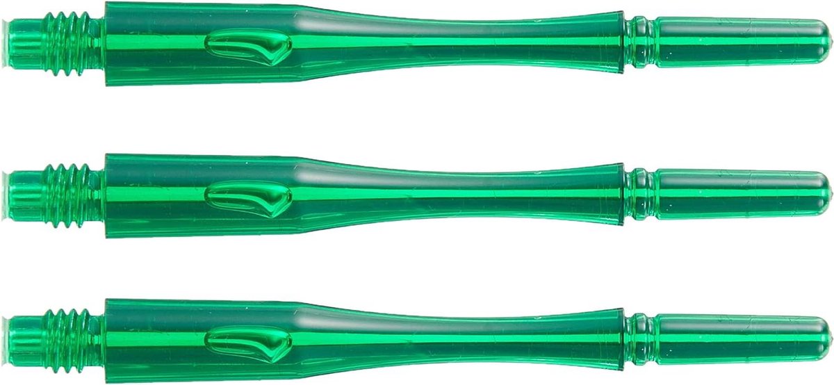 Dart Shaft - Shaft Set - Darts Spelen - Versterkt Plastic - Maat 6 - Lichtgroen