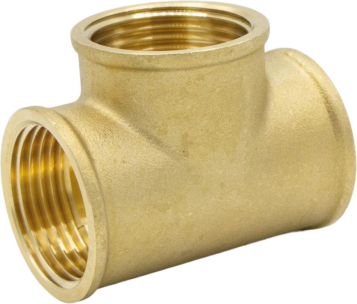 T-stuk 90° 15532, 3/4" IG, messing
