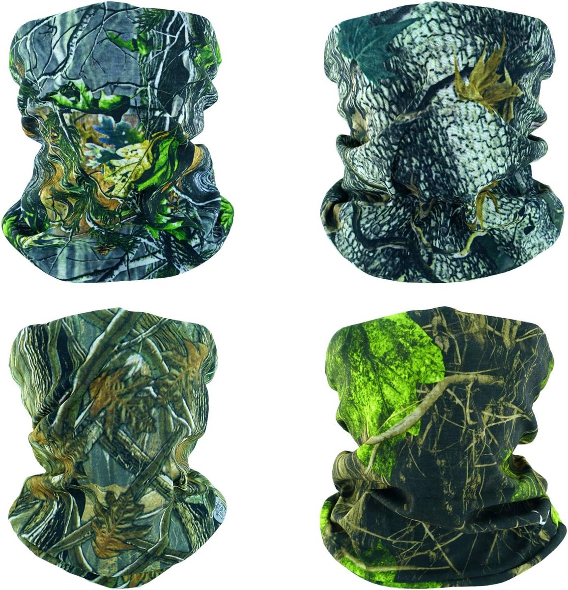 Bandana Bivakmuts Half Gezichtsmasker Hoofd Sjaal Neck Gaiter 8pcs
