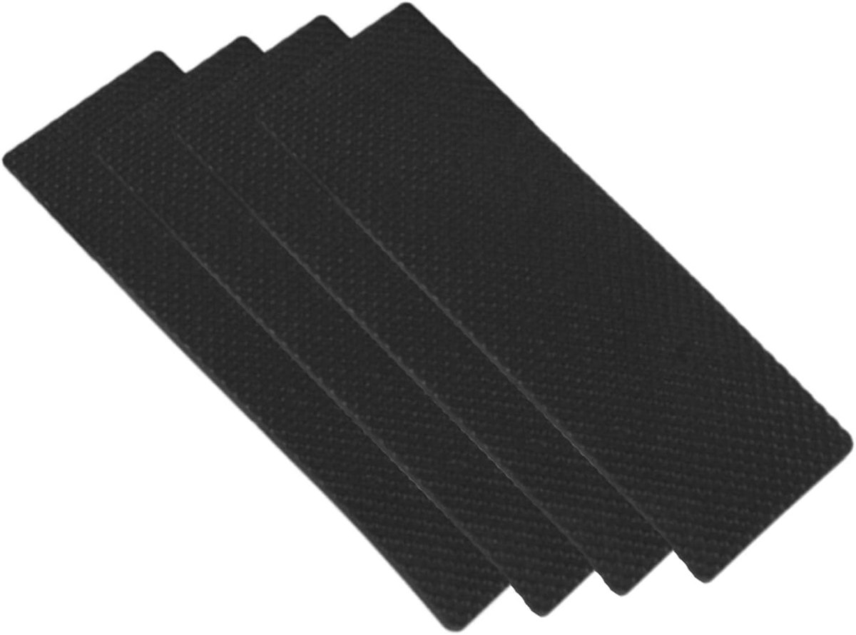 4 stuks antislip X-beschermers, meubelbescherming van rubber, antislip, voor meubels, zelfklevend, voor vloeren, meubels, bank, stoel enz.
