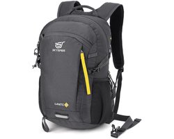 SnelShoppen - Wandelrugzak 20L Kleine Rugzak Heren Trekkingrugzak Ademend 3D Air Mesh Polyester Kamperen Outdoor Wandelen Rugzak