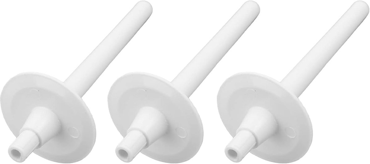 2 STUKS Universele Plastic Klospen Extra Tweelingnaald Voor Naaimachines, Compatibel Met De Meeste Naaimachines
