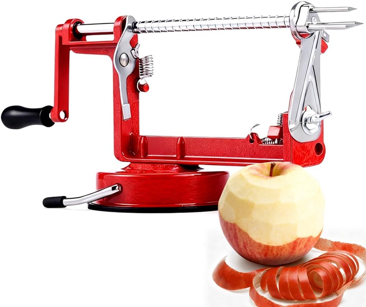 aardappelspiraal, roestvrij staal, handmatige spiraalsnijder, aardappelspiraalsnijder, spiraalsnijder voor komkommers, wortels, groenten, groenten, tornado chips