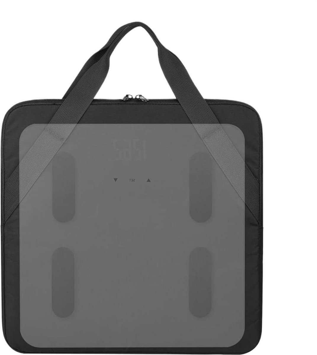 Weegschaal Hoes - Draagtas Opslag - Lichaamsmeting Beschermen - Hard Oxford Stof - 39 x 26.7 x 7.3 cm - Meerkleurig