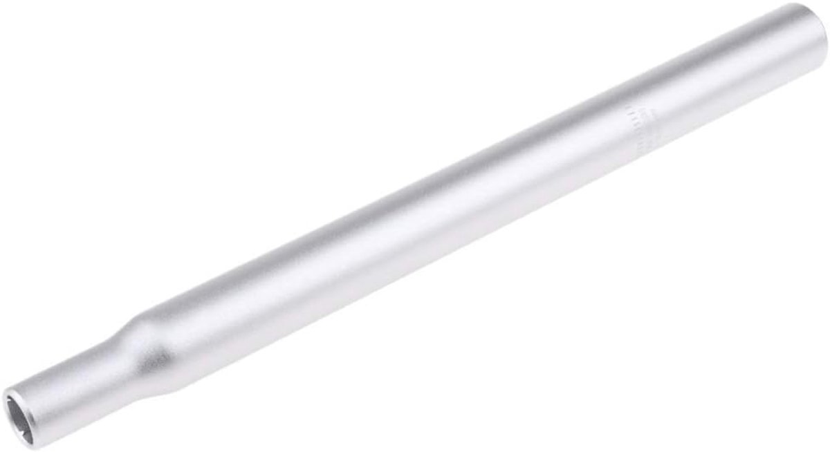Fiets Zadelpen Aluminium - Fietszadelpen Onderdeel - Fiets Zadel Verstellen - Lichtgewicht Aluminium - 28.6mm 45cm - Zwart