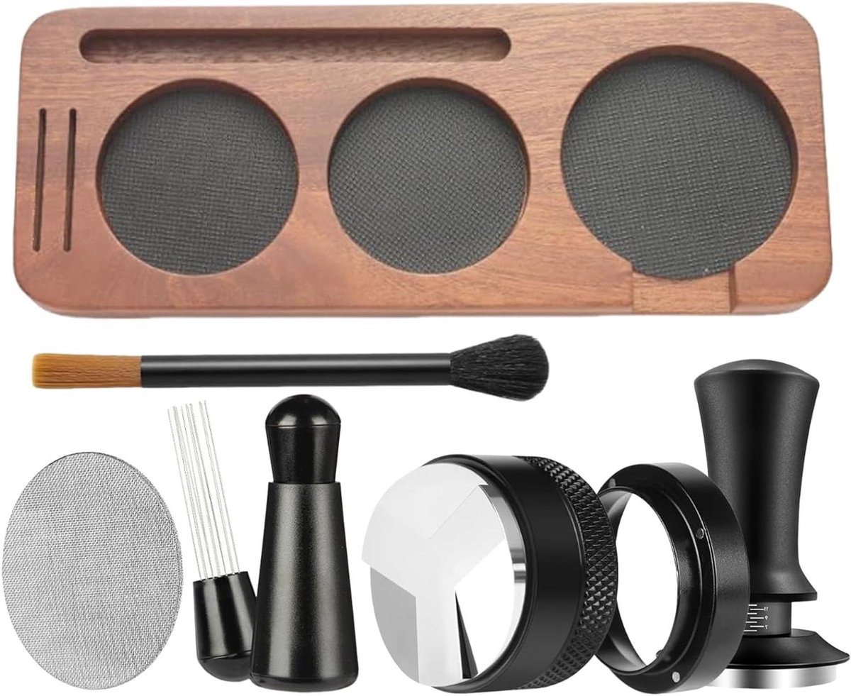 Koffieset - Persgereedschap - Espresso Bereiden - Precisie Vullen - 58 mm Basis - Niet gespecificeerd