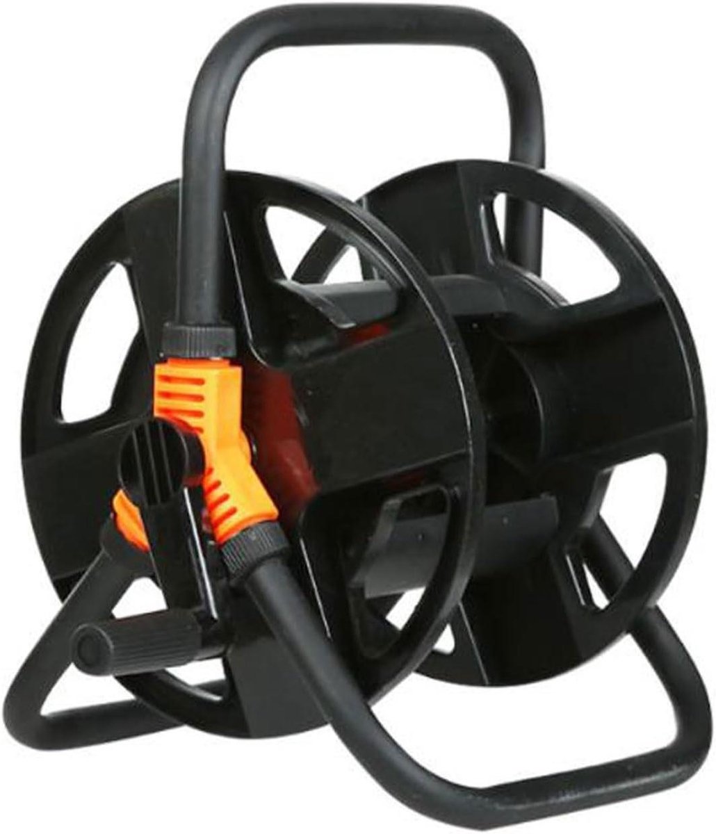 Tuinslanghouder - Slanghaspel Wagen - Tuin Bewatering - Ergonomische slanggeleider - Houdt 20 Meter - Zwart