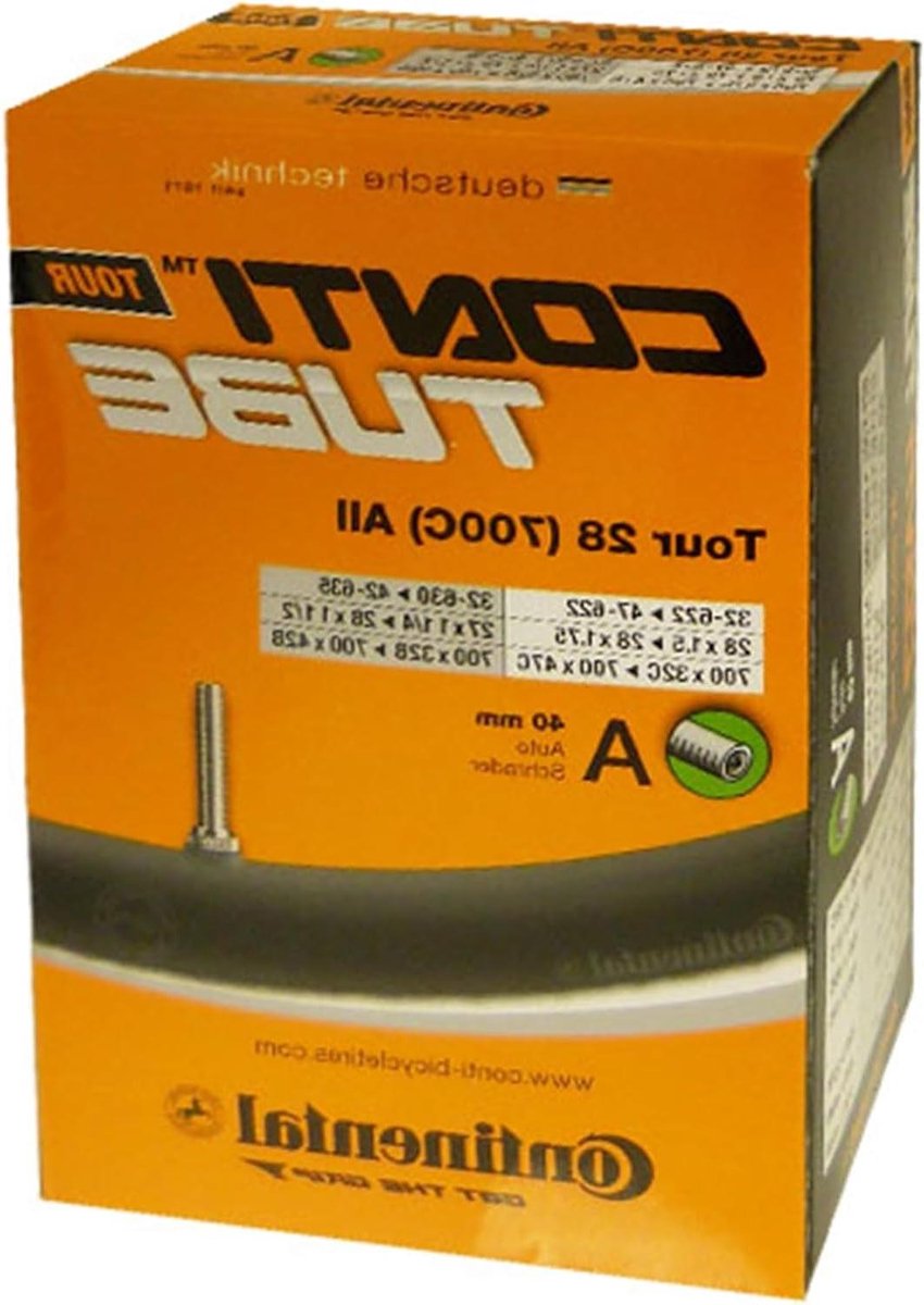 Fiets binnenband - Binnenband 28 inch - Fietsen onderweg - Butyl-Gummi materiaal - 32-47/609-642 - Zwart