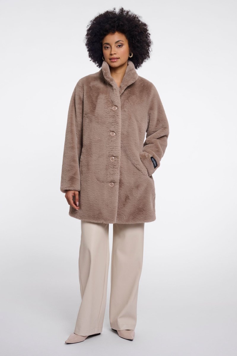 Rino & Pelle Jassen - Nonna coat - Bruin