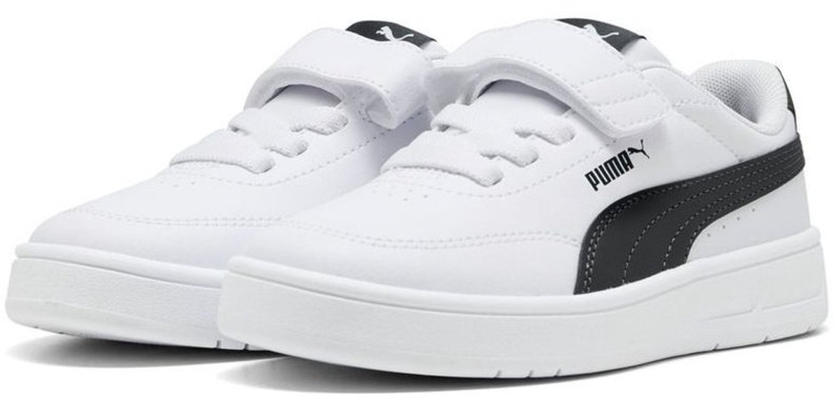 Puma kindersneaker Court Classic Clean AC+ PS 403751 Zwart