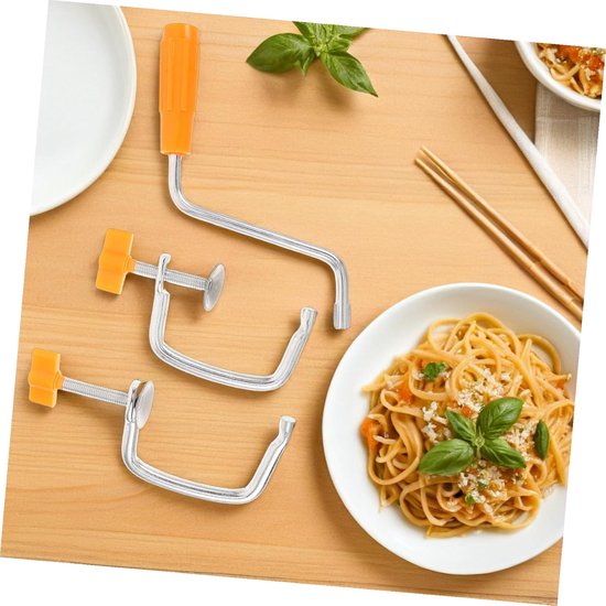 Pastamachine Onderdelen - Vervangende Slinger Klem - Pasta Maken - Universele Pasvorm - Diverse Maten - Diverse Kleuren van Pastamachine — afbeelding 4