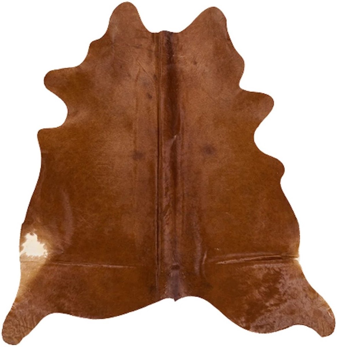 Koeienhuid Vloerkleed XXL (Extra Groot) - Effen-solid - 246 x 239 cm - Koeienkleed / Koeienvel / Dierenvel / Dierenhuid / Koehuid Tapijt