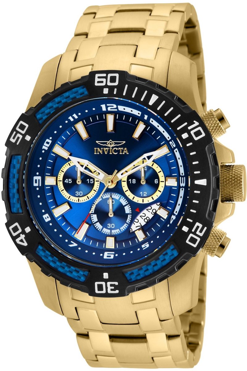 Invicta Pro Diver - SCUBA 24856 Heren Quartz Horloge - 51 mm