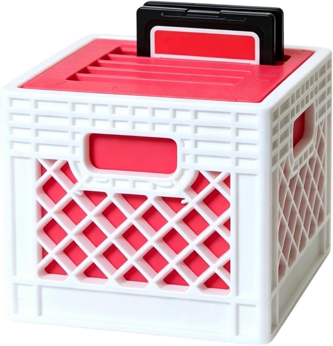 Geheugenkaarthouder - Kaart Organizer - Elektronica Opslag - Zeven Sleuven - 4x4 cm - Zwart