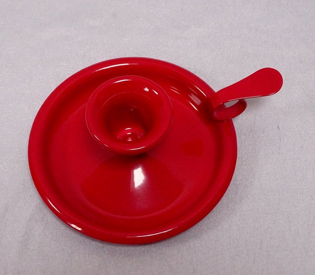 Kandelaar, nachtlampje, kandelaar, bord kandelaar rood