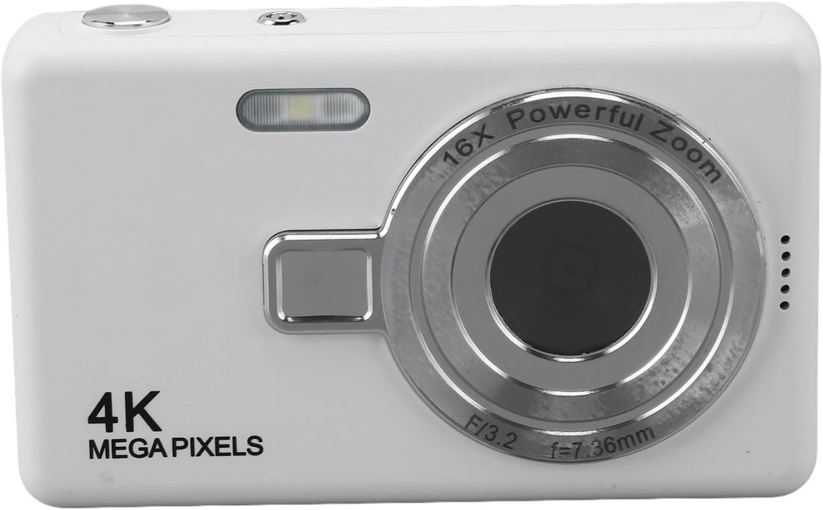 SnelShoppen - Digitale Camera 50MP 1080P - 16X Zoom - Autofocus Video Camera - 2.4 Inch Scherm - Compact Anti-Shake - Perfect voor Studenten en Kinder