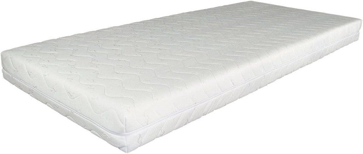 SnelShoppen - Foam Matras 90x200cm - 18cm Dikte - Geschikt voor Kinderen, Volwassenen en Logeerbedden - Polyether SG25 - Comfortabel en Ondersteunend