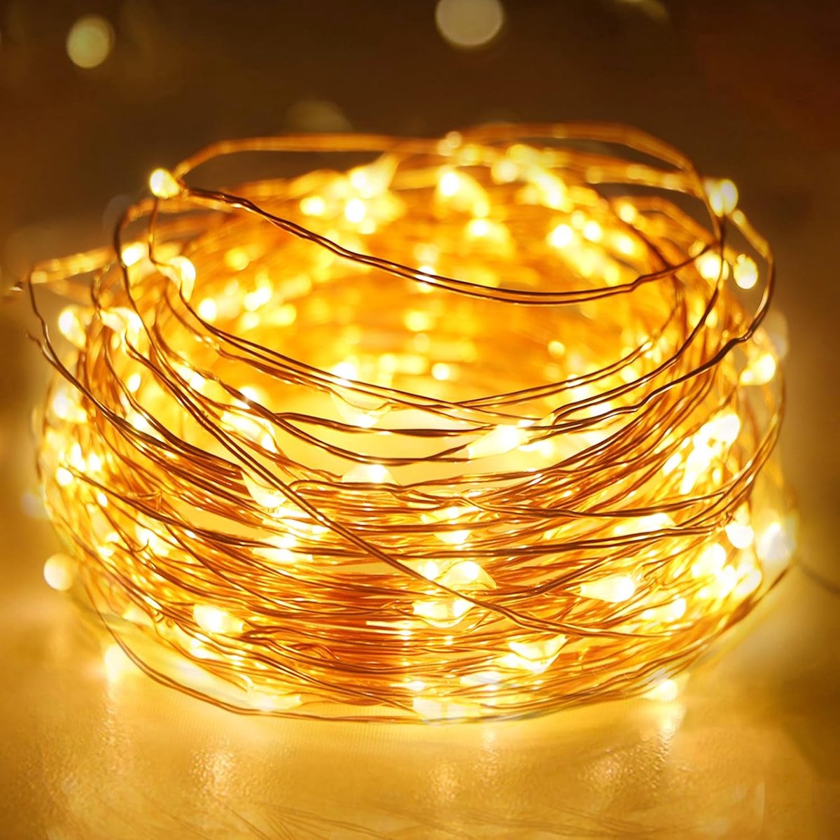 SnelShoppen - 3m 30 LED Fairy Lights op Batterijen, Decoratieve Verlichting voor Feest, Kerst, Bruiloft, Tuin, Binnen en Buiten - Unieke Timerfunctie,