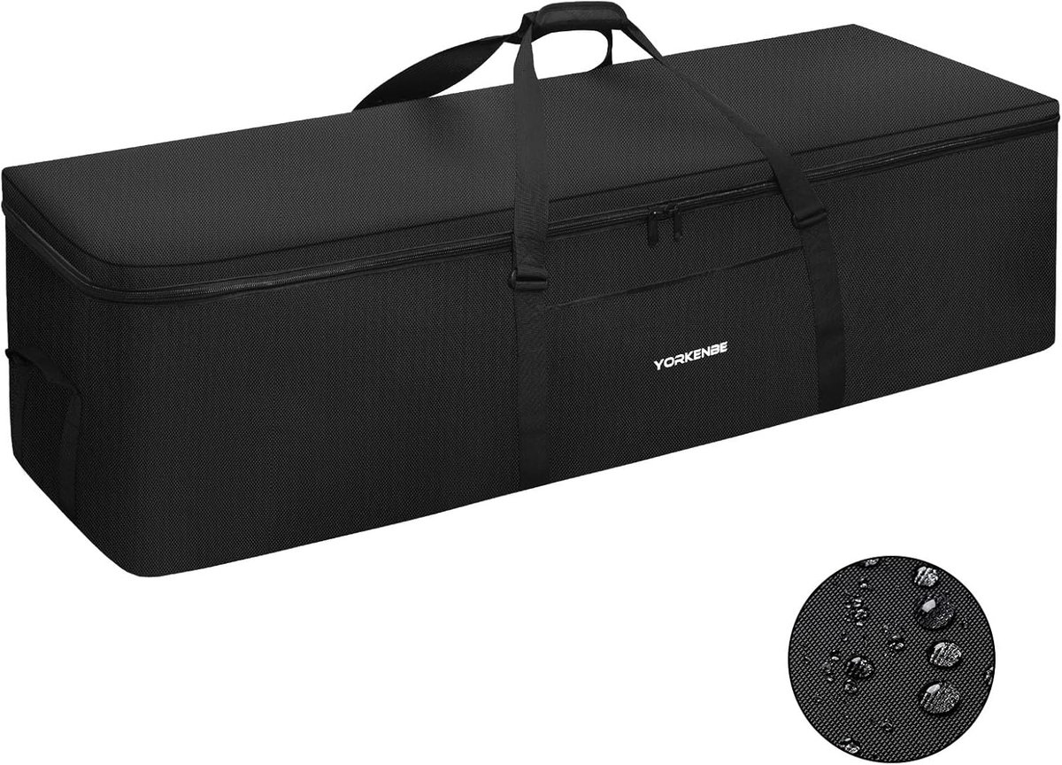 SnelShoppen - Extra Large Duffel Bag 190L 52" Waterdichte Sporttas met Verbeterde Rits, Ideaal voor Tent, Kampeerspullen en Sportuitrusting