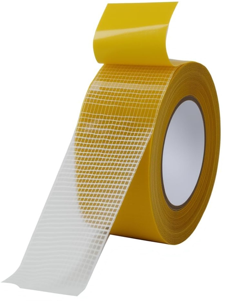 SnelShoppen - Dubbelzijdige tape, 10 meter, extra sterke plakband voor knutselen, hobby, decoratie, kantoor, 3M kwaliteit, transparant, ideaal voor el