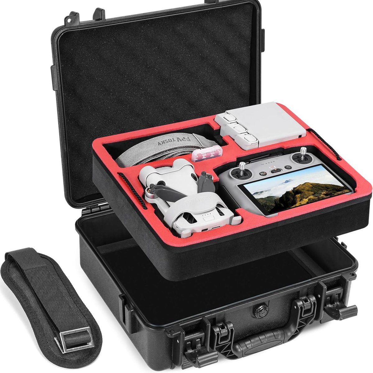 Thijox - FPVtosky Mini 4 Pro Accessoires Bundel - Complete Set voor Drone Enthousiastelingen - Inclusief Batterijen, Propellers, Beschermers en Meer -
