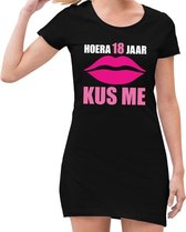 18 jaar kus me verjaardag jurkje zwart voor dames S (38)