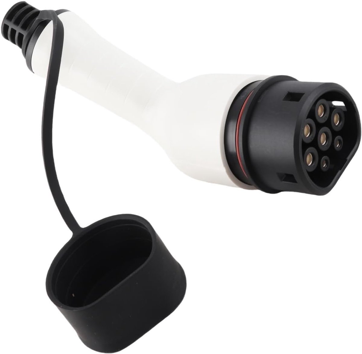 SnelShoppen - Type 2 Elektrische Auto Oplaadkabel 32A EV Charger voor PHEV, E-Bikes, Motorrijden, IP44 Bescherming, 3 Fase 32A (22 kW) Wit EU 480