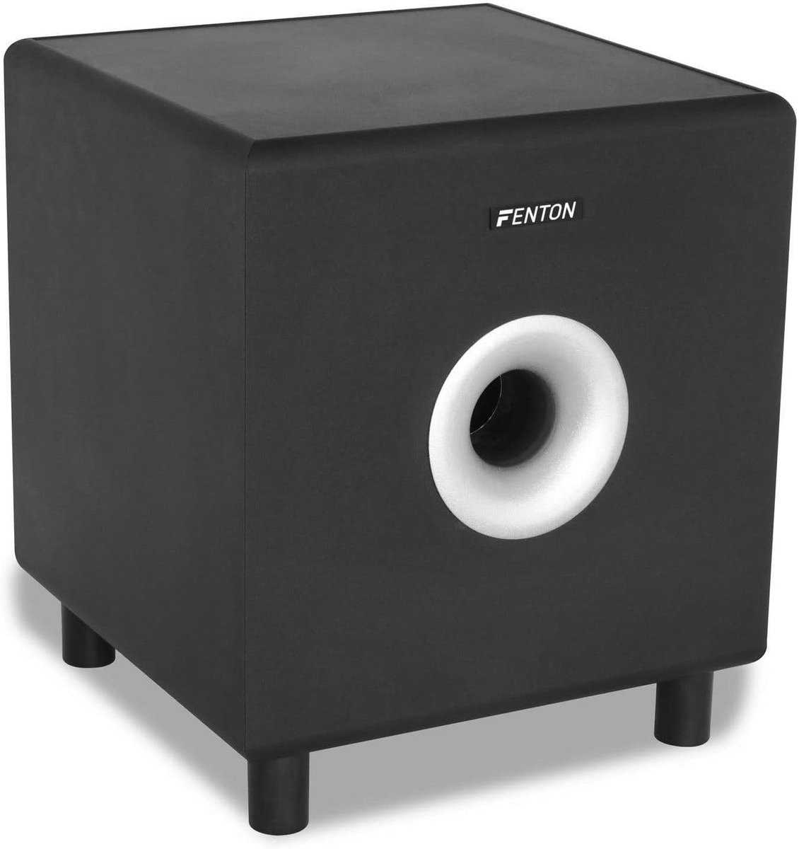 SnelShoppen - Actieve Subwoofer 200W 10 Inch HiFi Home Cinema Box - Zwart - Voor Diepe Bass Geluiden bij Films, Muziek en Gaming
