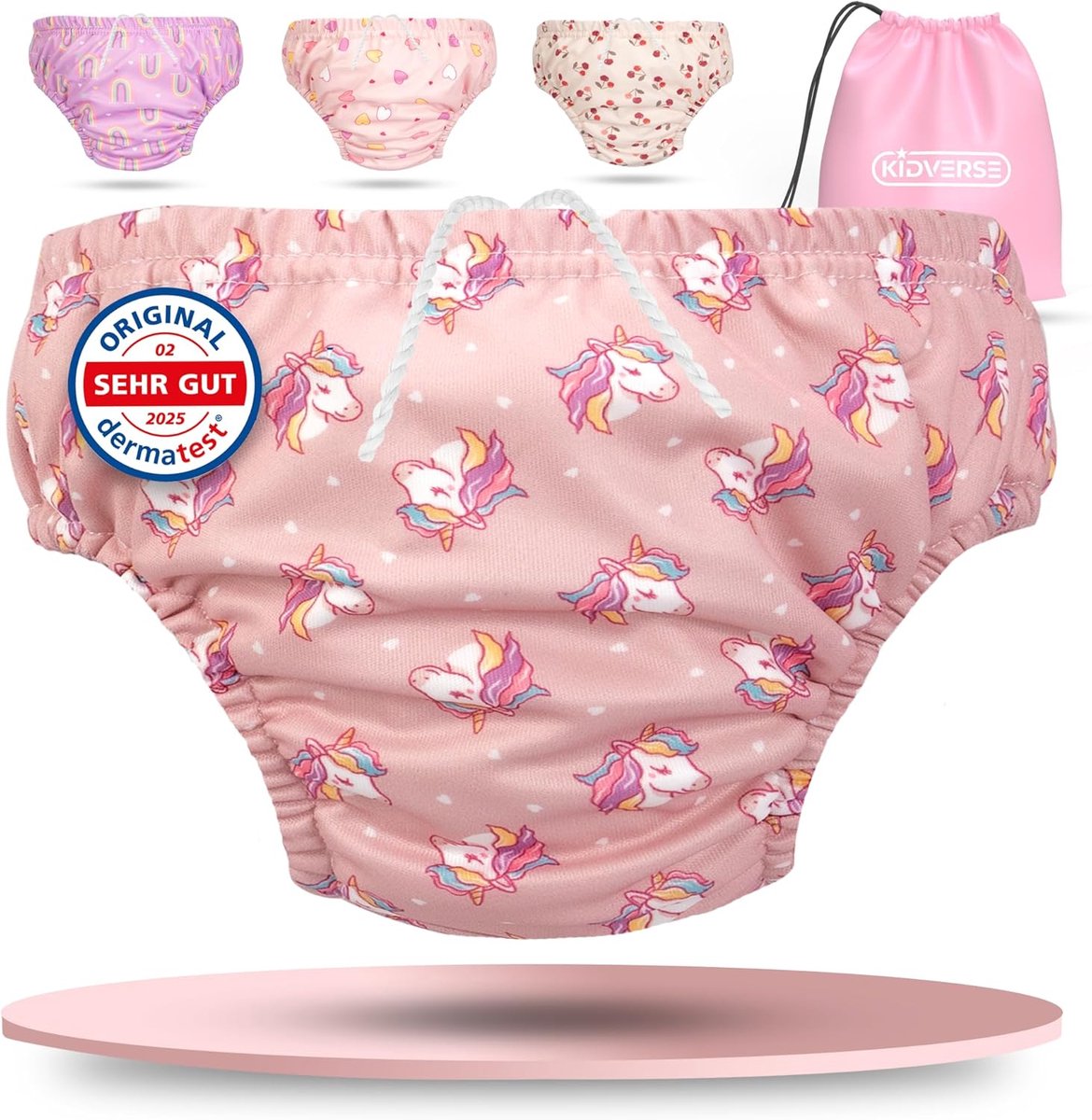SnelShoppen - Reusable Baby Swim Nappy Shorts - Skin-vriendelijk, Absorberend, Geschikt voor 1-2 Jaar - Inbegrepen Draagtas - Perfect voor Zwemmen, Va