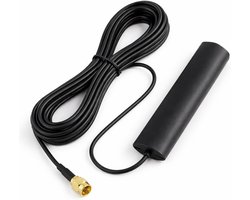SnelShoppen - DAB DAB+ Auto Antenne met SMA Adapter en 3 m Kabel - Digitale Radio Antenne voor Auto's - Kristalheldere Ontvangst van DAB Signalen - Ee