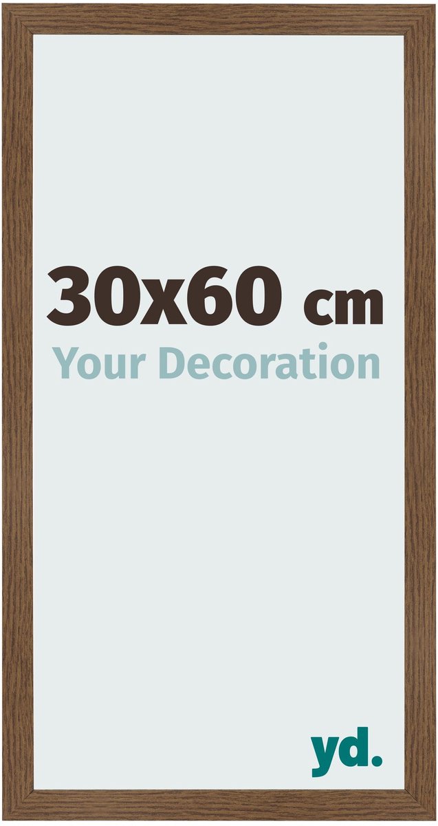 Your Decoration - Fotolijst 30x60 cm - MDF - Eiken Rustiek - Bologna