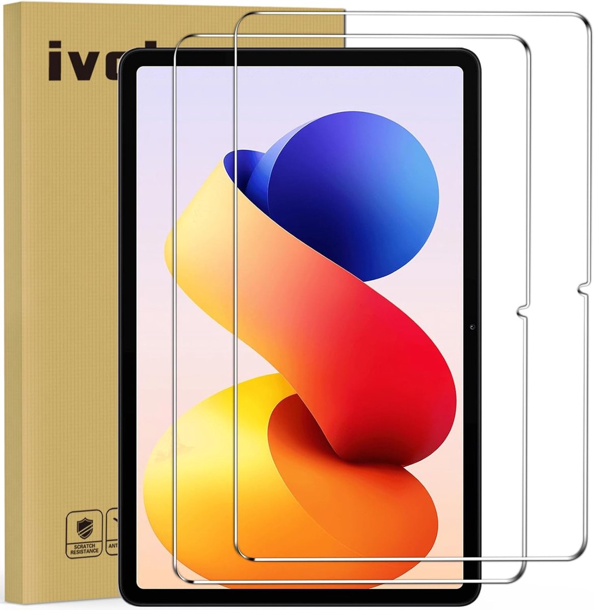 SnelShoppen - Tempered Glass Screen Protector voor 12.1 Inch Tablets - 9H Hardheid Anti-Scratch Filmpje voor Xiaomi Redmi Pad 2 Pro/Redmi Pad Pro/Poco