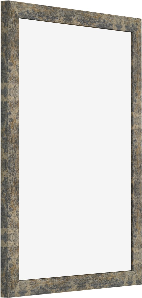 Fotolijst 30x40 cm - MDF - Blauw Goud Gemeleerd - Benno